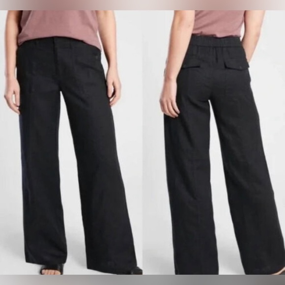 Athleta Pants - Athleta NWT Cabo Retreat Linen Pants Size 2